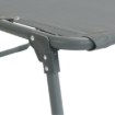 Garden Line Шезлонг / складная садовая кровать 190 × 58 × 30 см с карманом и подголовником, тёмно-серый, LEZ8480 - Home Club, изображение 9