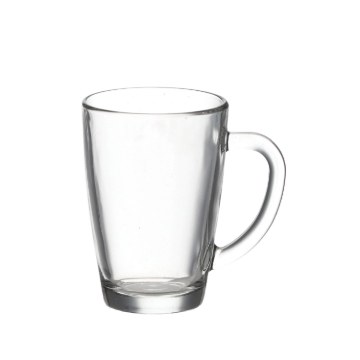 Chomik Скляна чашка з вушком, 365 мл, Imperial, IND5372 - Home Club