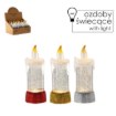 Chomik Свеча Led 13,5 см, разноцветная, LED3911 - Home Club