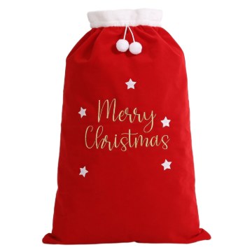 Chomik Мешок Для Подарков «Merry Christmas» 60 × 90 См, Красный, ELF4704 - Home Club