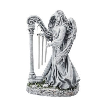 Chomik Фигура Ангела С Арфой 26 X 15,5 X 39 См, DED8776 - Home Club