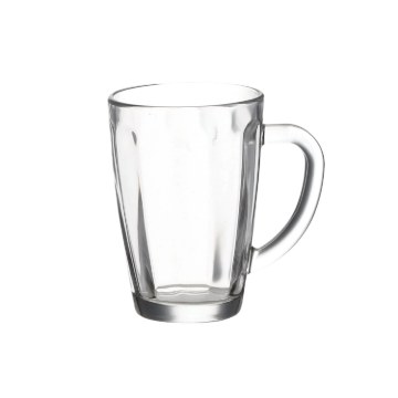 Chomik Скляна чашка з вушком, 365 мл, Elegance, IND5389 - Home Club