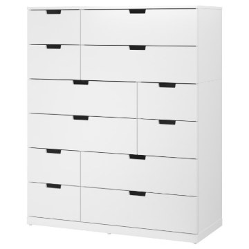 ІКЕА Комод NORDLI НОРДЛІ, 992.394.89 - Home Club