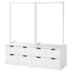 ИКЕА Комод NORDLI НОРДЛИ, 492.952.08 - Home Club