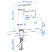 ІКЕА Змішувач для ванни з ручкою та верхньою ручкою MAJSJÖN, 906.018.94 - Home Club, Зображення 5