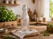 Chomik Бутылка 950 мл круглая с механической пробкой, IDE0550 - Home Club, изображение 6