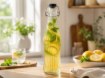 Chomik Бутылка 1150 мл круглая с механической пробкой, IDE0581 - Home Club, изображение 2