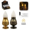 Chomik Декоративний Світловий Ліхтар Led, 6,5 × 16 См, З Ефектом Полум’я, LED9152 - Home Club