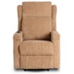 Mebel Elite Раскладной массажный кресло Sebastian, коричневый, из вельвета, ME.SEBASTIAN/BR/SZTR/FW - Home Club, изображение 4