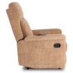 Mebel Elite Раскладной массажный кресло Sebastian, коричневый, из вельвета, ME.SEBASTIAN/BR/SZTR/FW - Home Club, изображение 6