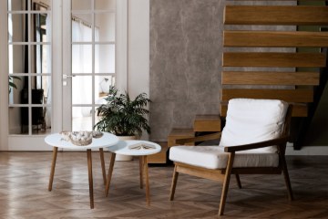 Kontrasto Sk118B Кавові столики 40x40/55x45 Білий Kkk, 6.06.15192 - Home Club