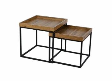 Kontrasto Sk122D Кавові столики 50x50/42x42 Дуб Kkk, 6.06.15239 - Home Club