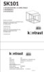 Kontrasto Sk101D Кавові столики, 2 шт., 50/45, Дуб Kkk, 6.06.28141 - Home Club, Зображення 15