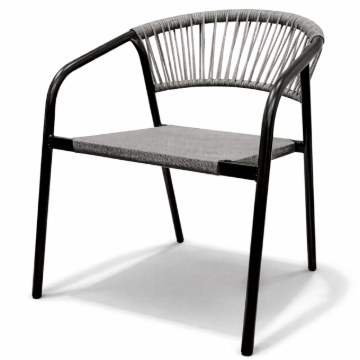 Kontrasto Стул Portino 53x62x75 см, чёрный/серый Dw, Meb000052 - Home Club
